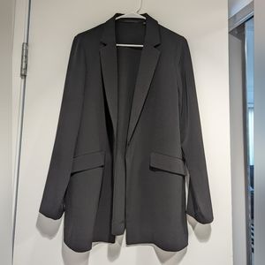 Uniqlo Suit Jacket/Blazer Flowy/Loose